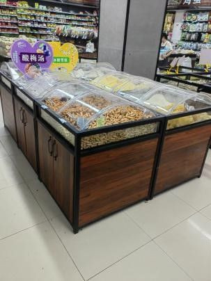 Dried grains and grains shelves support